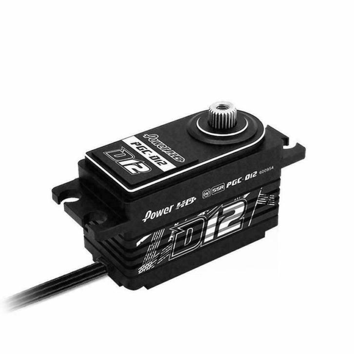 Power Hd D12 12.5Kg HV Coreless,Digital Low Profile Servo., Hobby en Vrije tijd, Modelbouw | Radiografisch | Auto's, Nieuw, Auto onroad