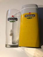 Heineken glas in Heineken blikje, Verzamelen, Biermerken, Heineken, Glas of Glazen, Ophalen of Verzenden, Zo goed als nieuw
