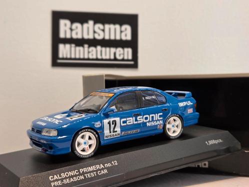 ≥ Nissan Primera P10 Calsonic #12 - 1:43 Kyosho — Modelauto's | 1