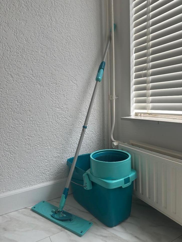 Leifheit Profi Compact Dweilset – 18L emmer met pedaal, Huis en Inrichting, Schoonmaakartikelen, Dweilemmer, -bak, of -wagen, Ophalen
