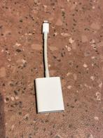 Apple Lightning naar SD kaart adapter, Ophalen of Verzenden, Zo goed als nieuw