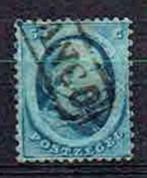 Nederland 1864 nr. 4 Koning Willem lll, Postzegels en Munten, Postzegels | Nederland, T/m 1940, Ophalen, Gestempeld