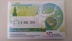 Nederland coincard 2013 Het Vredespal. 5je 1ste Dag Uitgifte, Verzenden, Overige landen, 5 euro, Setje