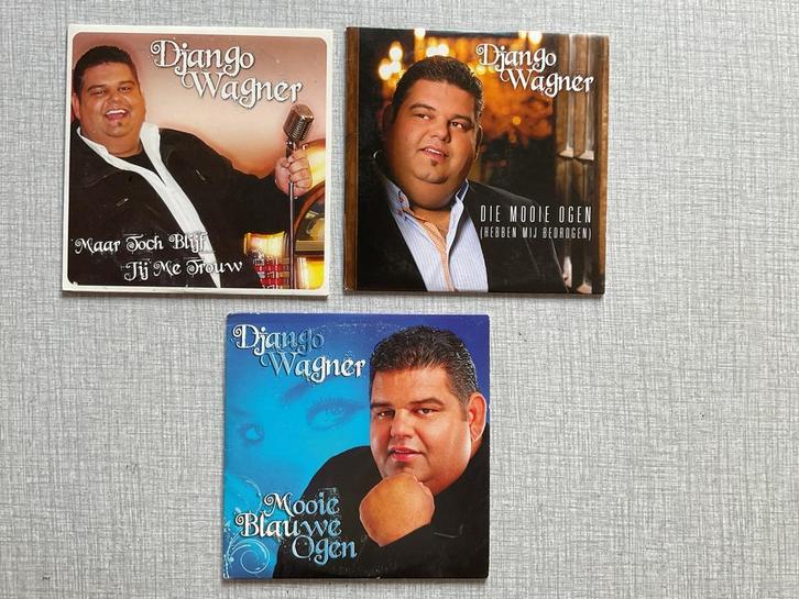 Django Wagner cd singels 5 x, Cd's en Dvd's, Cd's | Nederlandstalig, Gebruikt, Levenslied of Smartlap, Ophalen of Verzenden