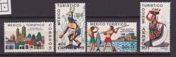 TSS Kavel 1.20043 Mexico   pf minr 1393-1396 toerisme Mooi k beschikbaar voor biedingen