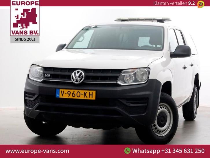 Volkswagen Amarok 3.0 TDI V6 163pk 4Motion 4X4+Sperdiff. Plu, Auto's, Volkswagen, Bedrijf, Te koop, Amarok, 4x4, ABS, Airbags