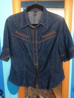 mooi getailleerd jeansbloesje Soho 44 valt als 42 zgan, Blauw, Maat 42/44 (L), Soho, Ophalen of Verzenden