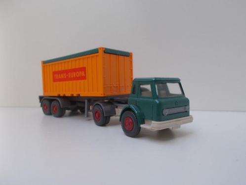 5188 International Trans-Europa Wiking 1:87, Hobby en Vrije tijd, Modelauto's | 1:87, Gebruikt, Bus of Vrachtwagen, Wiking, Ophalen of Verzenden