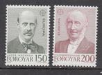 Faroer postfris Michel nr 53/54, Verzenden, Denemarken, Postfris