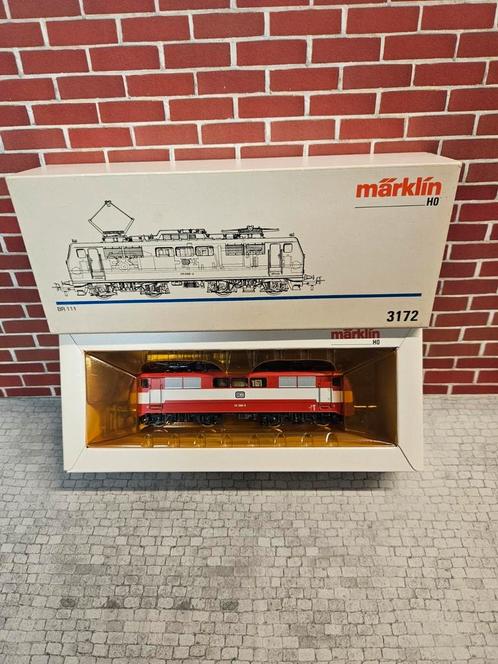 Marklin HO 3172  BR111 lock Locomotief in doos, Hobby en Vrije tijd, Modeltreinen | H0, Nieuw, Locomotief, Wisselstroom, Märklin
