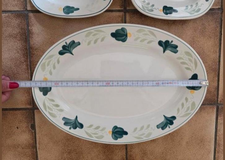 Royal Boch Boerenbont Aquarelle servies, zie omschrijving, Huis en Inrichting, Keuken | Servies, Gebruikt, Compleet servies, Boerenbont