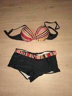 Zwartrode bikinie, Kleding | Dames, Badmode en Zwemkleding, Ophalen of Verzenden, Zo goed als nieuw, Overige typen