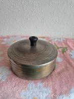 Rond opbergdoosje., Antiek en Kunst, Antiek | Tin, Ophalen of Verzenden