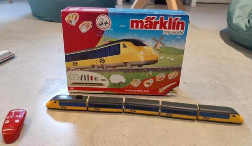 Märklin My World Set - 5 treinen, veel spoor etc., Hobby en Vrije tijd, Modeltreinen | H0, Gebruikt, Treinset, Wisselstroom, Märklin