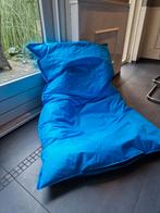 Zitzak blauw, Ophalen, Zo goed als nieuw, Blauw, Zitzak