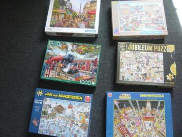 legpuzzels 1000 st. divers beschikbaar voor biedingen