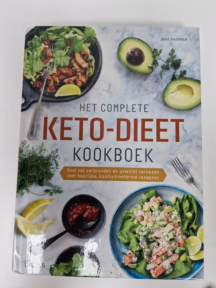 Het complete  KETO-DIEET kookboek. Jane Faerber, Boeken, Kookboeken, Zo goed als nieuw, Ophalen of Verzenden
