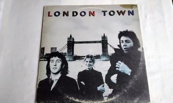Vinyl Lp Paul McCarteney & Wings london Town LP ZEER GOED beschikbaar voor biedingen