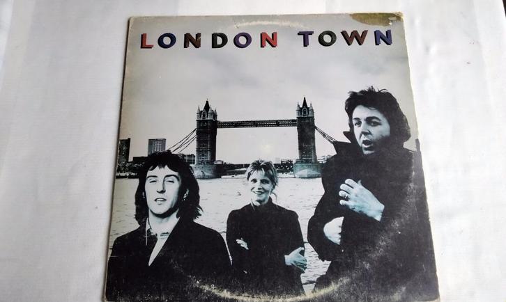 Vinyl Lp Paul McCarteney & Wings london Town LP ZEER GOED, Cd's en Dvd's, Vinyl | Rock, Gebruikt, Poprock, 12 inch, Ophalen of Verzenden