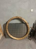 Stro krans diameter 125 cm, Ophalen of Verzenden, Zo goed als nieuw, Rond, 100 tot 125 cm