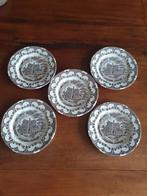 5 Gebaksbordjes English Ironstone Tableware, Ophalen of Verzenden