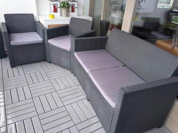  lounge set /tuinset  met kussens beschikbaar voor biedingen