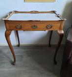antieke Hollandse eiken theetafel, wandtafel met lade, Antiek en Kunst, Ophalen