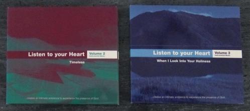2 CD's Listen to your Heart instrumentaal, Cd's en Dvd's, Cd's | Instrumentaal, Zo goed als nieuw, Verzenden