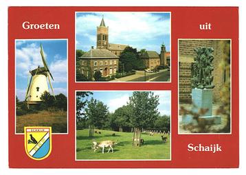 38712	Schayk	Schaijk	N Br	 Gelopen met postzegel             beschikbaar voor biedingen