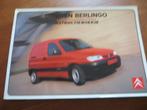 Instructieboek Citroen Berlingo bestelauto 2001, Auto diversen, Handleidingen en Instructieboekjes, Ophalen of Verzenden
