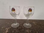 2 stuks bierglas Leffe 25cl, Ophalen of Verzenden, Zo goed als nieuw, Glas of Glazen, Leffe