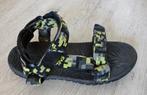 Teva outdoor wandel sandalen sport -grijs zwart lime maat 27, Ophalen, Teva, Zo goed als nieuw, Jongen of Meisje