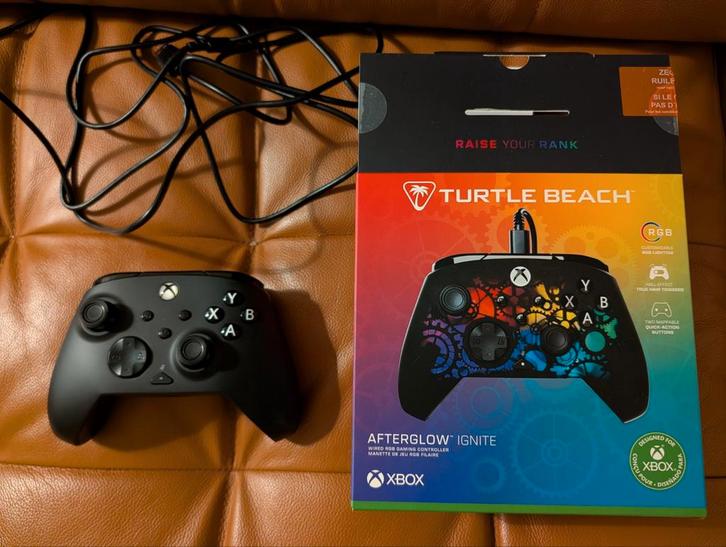Turtle Beach Afterglow Ignite Xbox Controller, Spelcomputers en Games, Spelcomputers | Overige Accessoires, Zo goed als nieuw