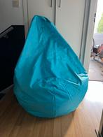 Blauwe PLOFF Zitzak, Huis en Inrichting, Zitzakken, Ophalen, Gebruikt, Blauw, Zitzak