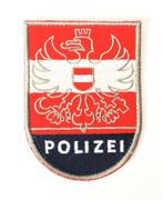 Patch embleem Polizei Politie Oostenrijk, Embleem of Badge, Overige soorten, Overige gebieden, Ophalen of Verzenden