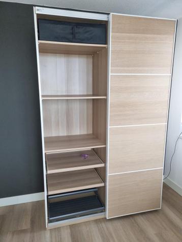 Complete Ikea Pax kledingkast met schuifdeuren (nieuw €840) - afbeelding 2