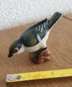 Antieke aardewerk vogel vink prachtige groene kleur vintage!, Ophalen of Verzenden