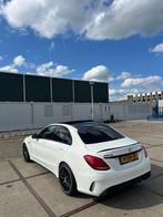Mercedes-Benz C-Klasse C63 AMG AMG Speedshift 2017 Wit, Auto's, Mercedes-Benz, Automaat, Achterwielaandrijving, Alcantara, Wit