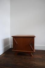 Vintage nachtkastje / retro mid century design deens 60 70, Ophalen, Minder dan 45 cm, Zo goed als nieuw, Minder dan 55 cm