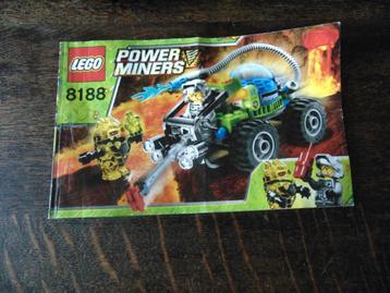 Lego Power Miners 8188 Fire Blaster - compleet beschikbaar voor biedingen