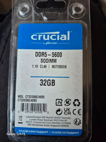 Nieuwe DDR5 32GB SODIMM Geheugen beschikbaar voor biedingen