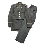 WWII US Engineer Officers Uniform Set Named, Ophalen of Verzenden, Landmacht, Amerika, Kleding of Schoenen
