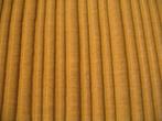 Kvadrat Febrik Husk 454; okergeel; max 7,3 meter meubelstof, Wol, 120 cm of meer, Geel, Ophalen of Verzenden