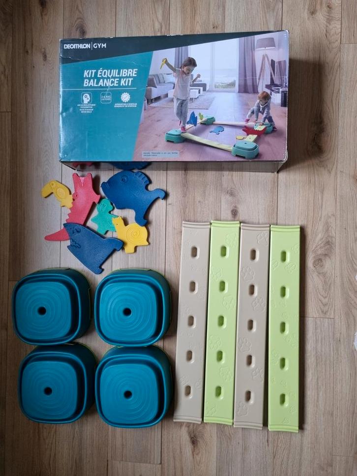 Decathlon Domyos Behendigheidsparcours kleutergym 2-6 jaar, Sport en Fitness, Fitnessmaterialen, Zo goed als nieuw, Ophalen