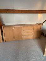 Blank eiken dressoir Morris meubel type Bremen, Huis en Inrichting, Kasten | Dressoirs, Ophalen, Zo goed als nieuw, 25 tot 50 cm