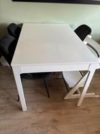 Uitschuif eettafel, Huis en Inrichting, Tafels | Eettafels, Ophalen, Vijf personen of meer, Rechthoekig, 50 tot 100 cm