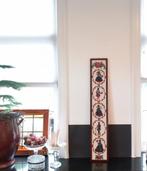 Brocant geborduurd schilderij met figuren, Ophalen of Verzenden