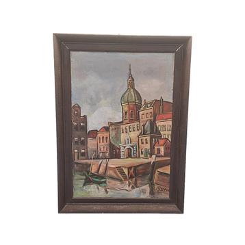 J. Greeve Groothoofd Dordrecht olieverf op doek begin 1900 beschikbaar voor biedingen