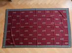 Bordeaux rode omslagdoek / sarong met blauw gele rand 95x156, Ophalen of Verzenden, Omslagdoek, Zo goed als nieuw