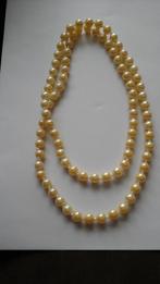 Mooie parel ketting, Sieraden, Tassen en Uiterlijk, Kettingen, Verzenden, Zo goed als nieuw, Wit, Overige materialen
